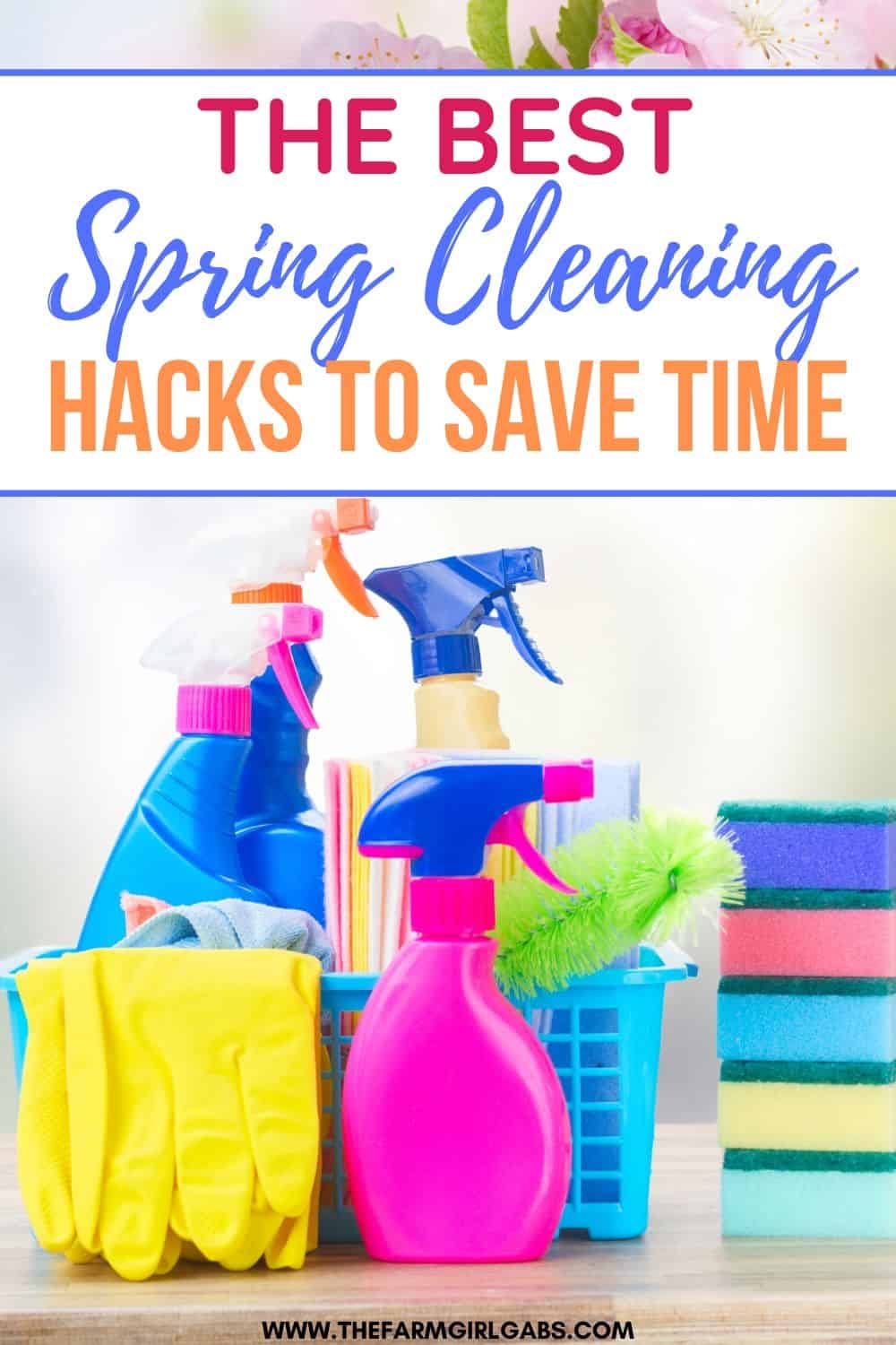 Save hours on your spring cleaning with these 10 Spring Cleaning Hacks. These cleaning shortcuts will save your hours and leave your house sparkling clean. 