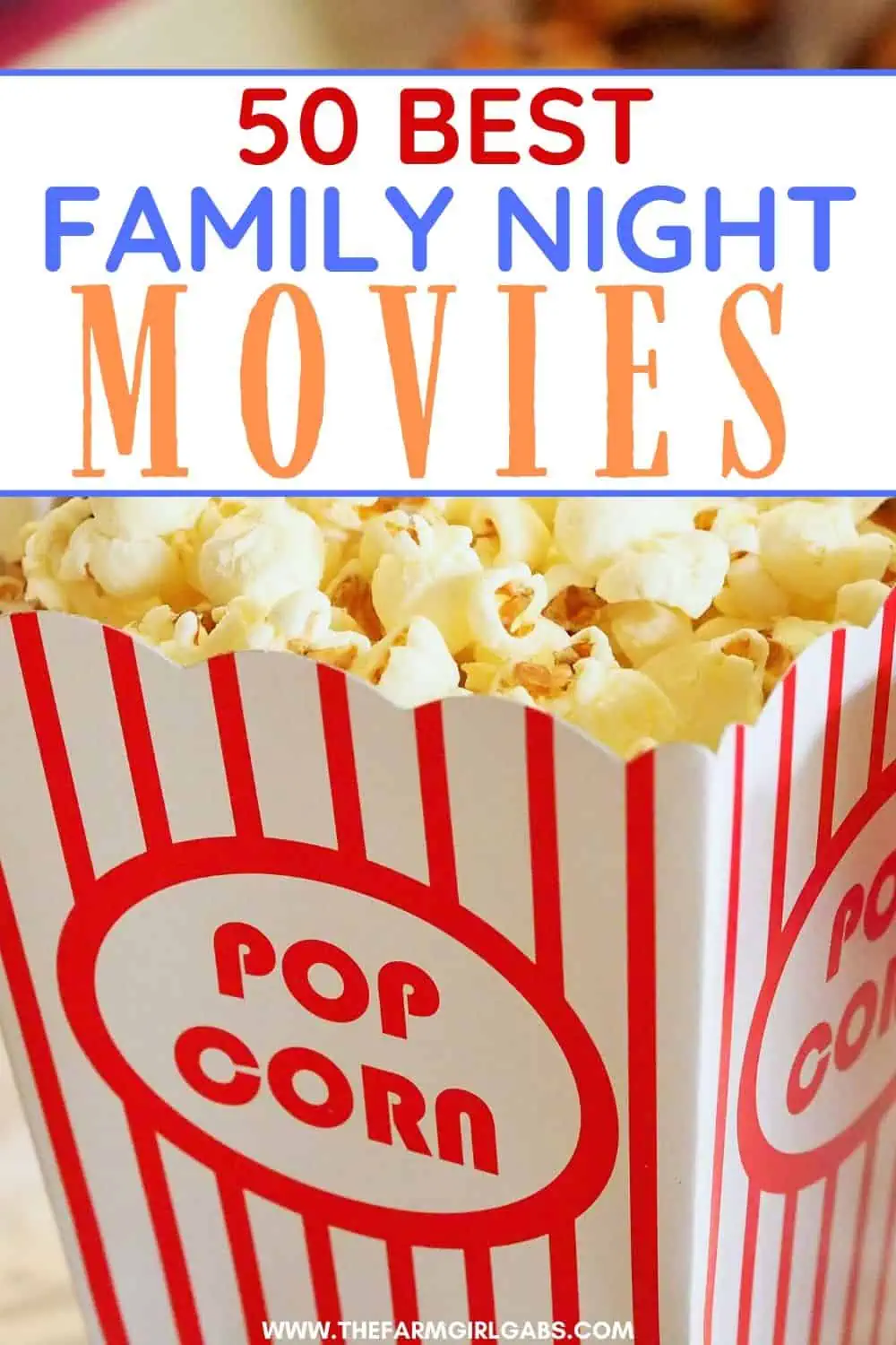 Make it a family movie night! Grab some popcorn and pick one of these 20 Best Family Night Movies to watch as a family. Movie nights are a great family bonding experience!