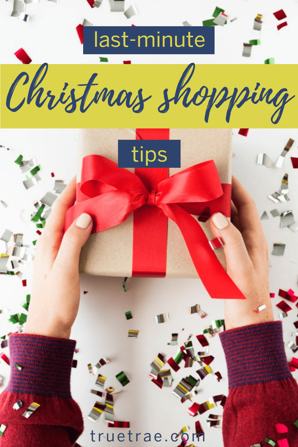 Christmas, if you celebrate, is right around the corner. That means procrastinators need to get their last-minute Christmas shopping on! #lastminutegifts #christmasgifts #lastminutetips #Christmasshopping