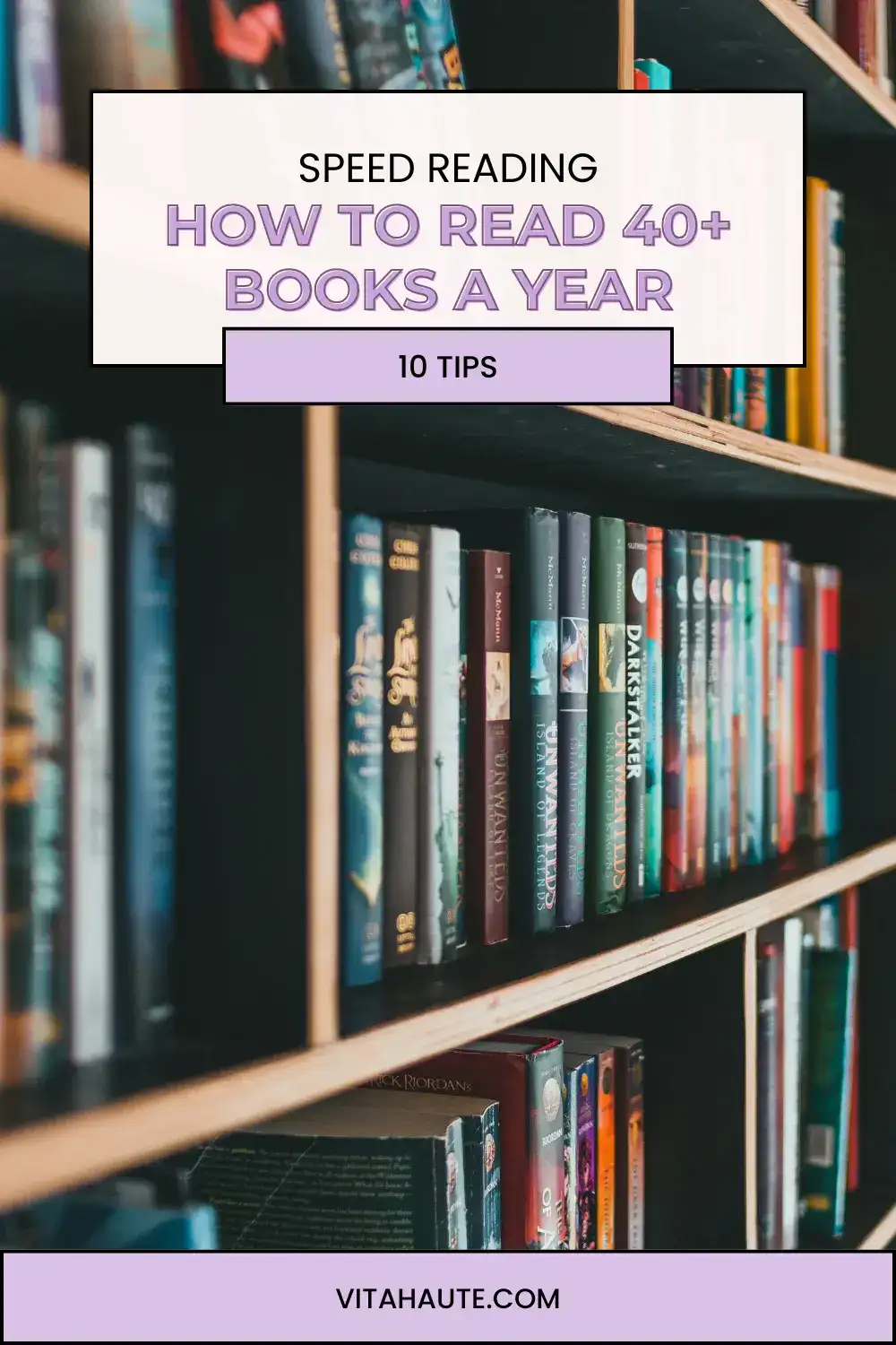 A student learning how to speed read