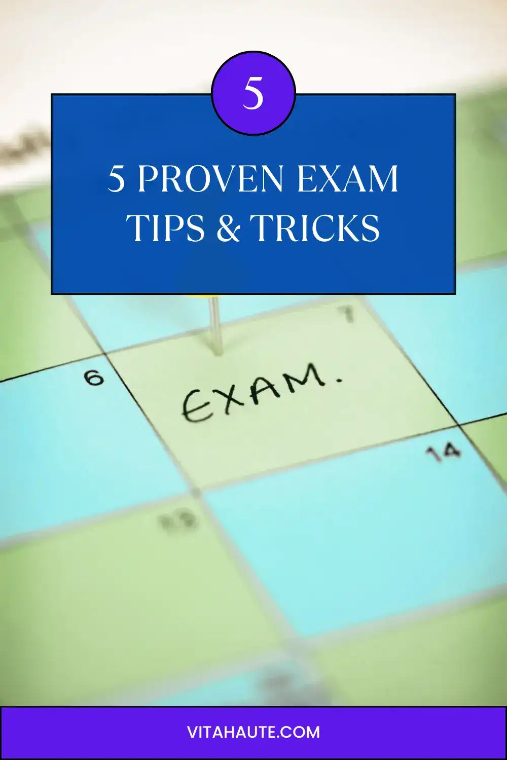 A list of exam tips for students