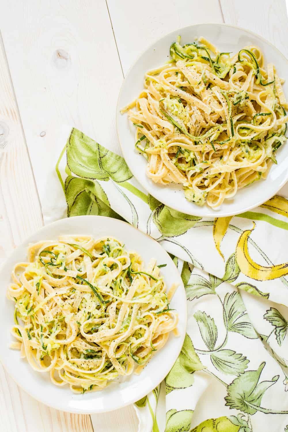 zucchini alfredo