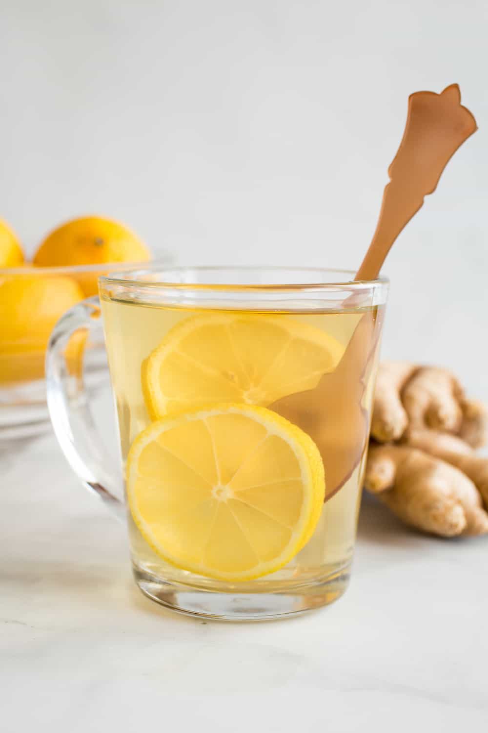 Drinking lemon and ginger clearance