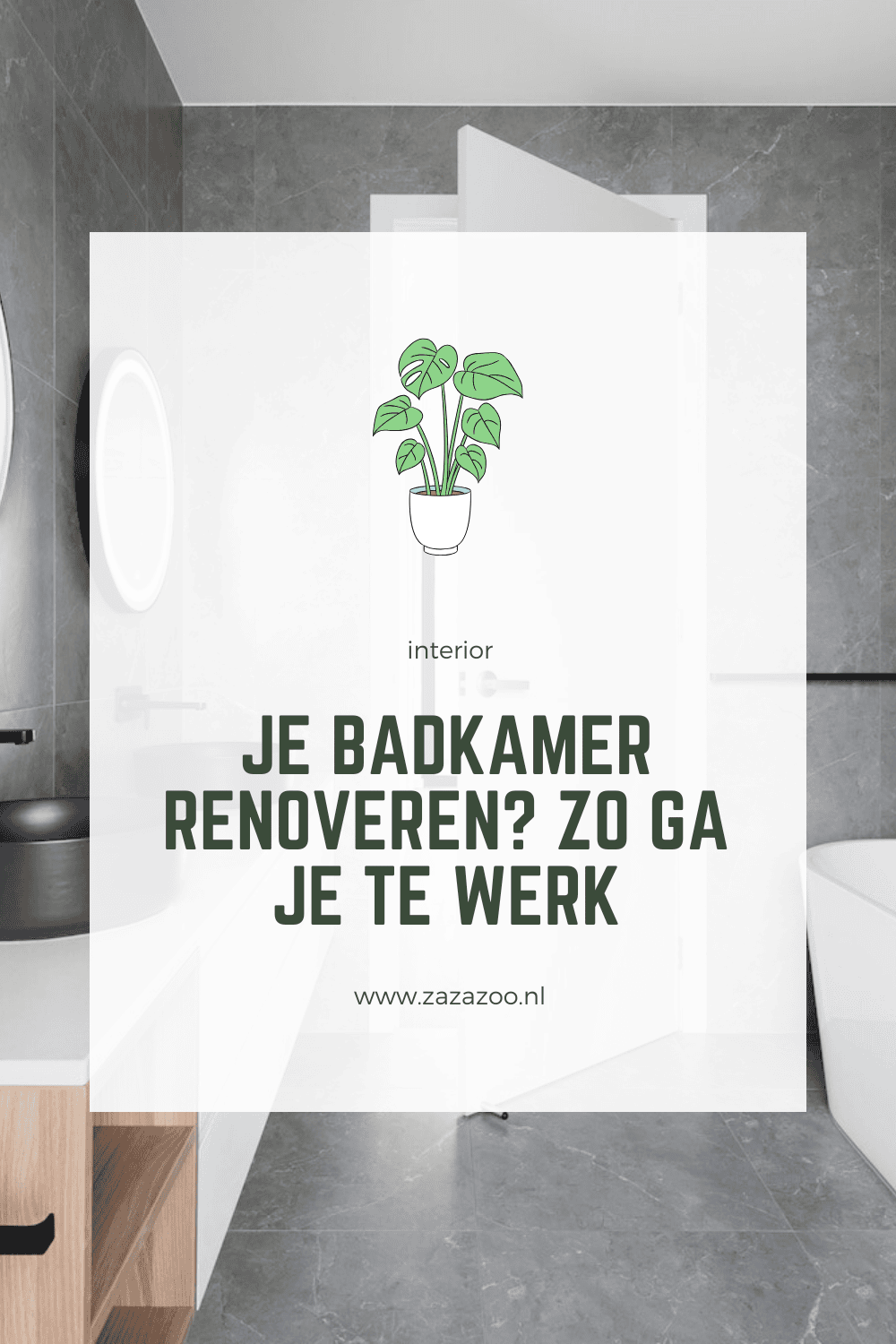 Je badkamer renoveren? Zo ga je te werk