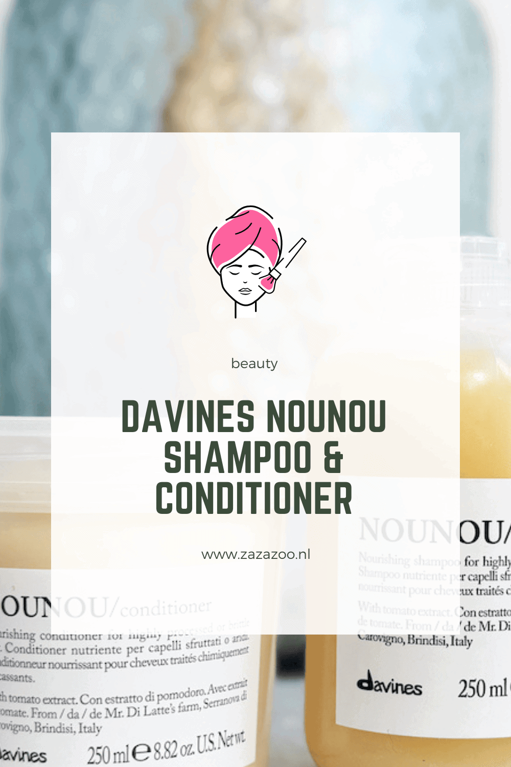Davines Nounou shampoo & conditioner