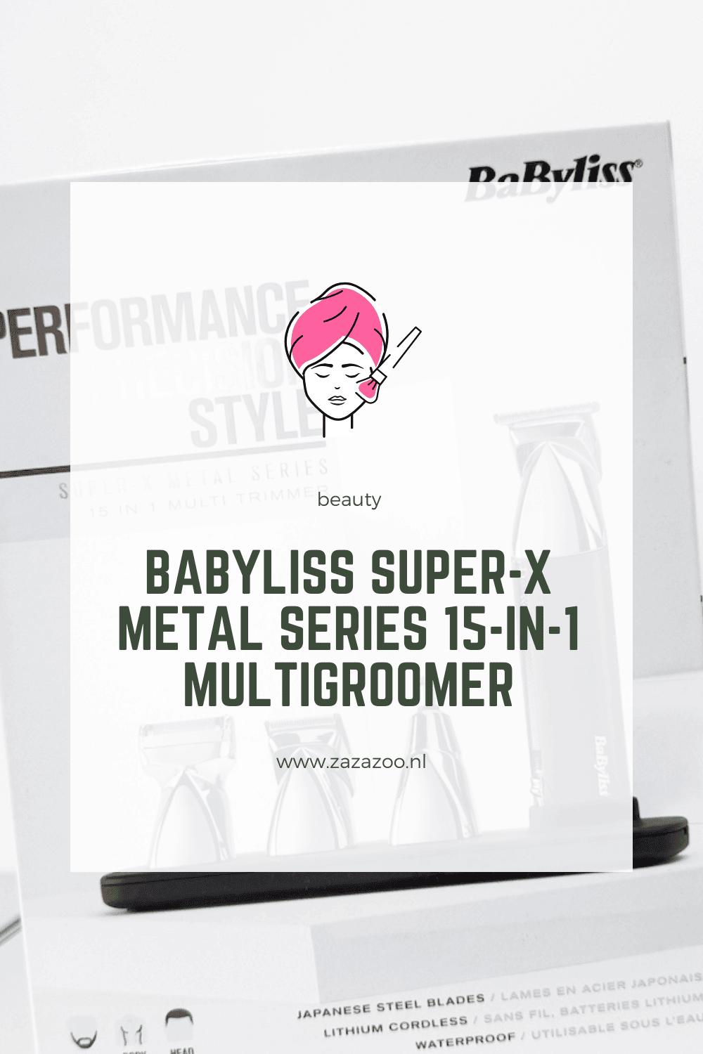 BaByliss Super-X Metal Series 15-in-1 Multigroomer