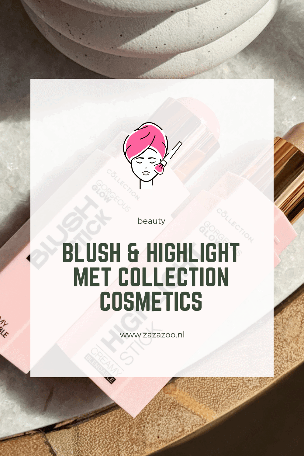 Blush & highlight met Collection Cosmetics