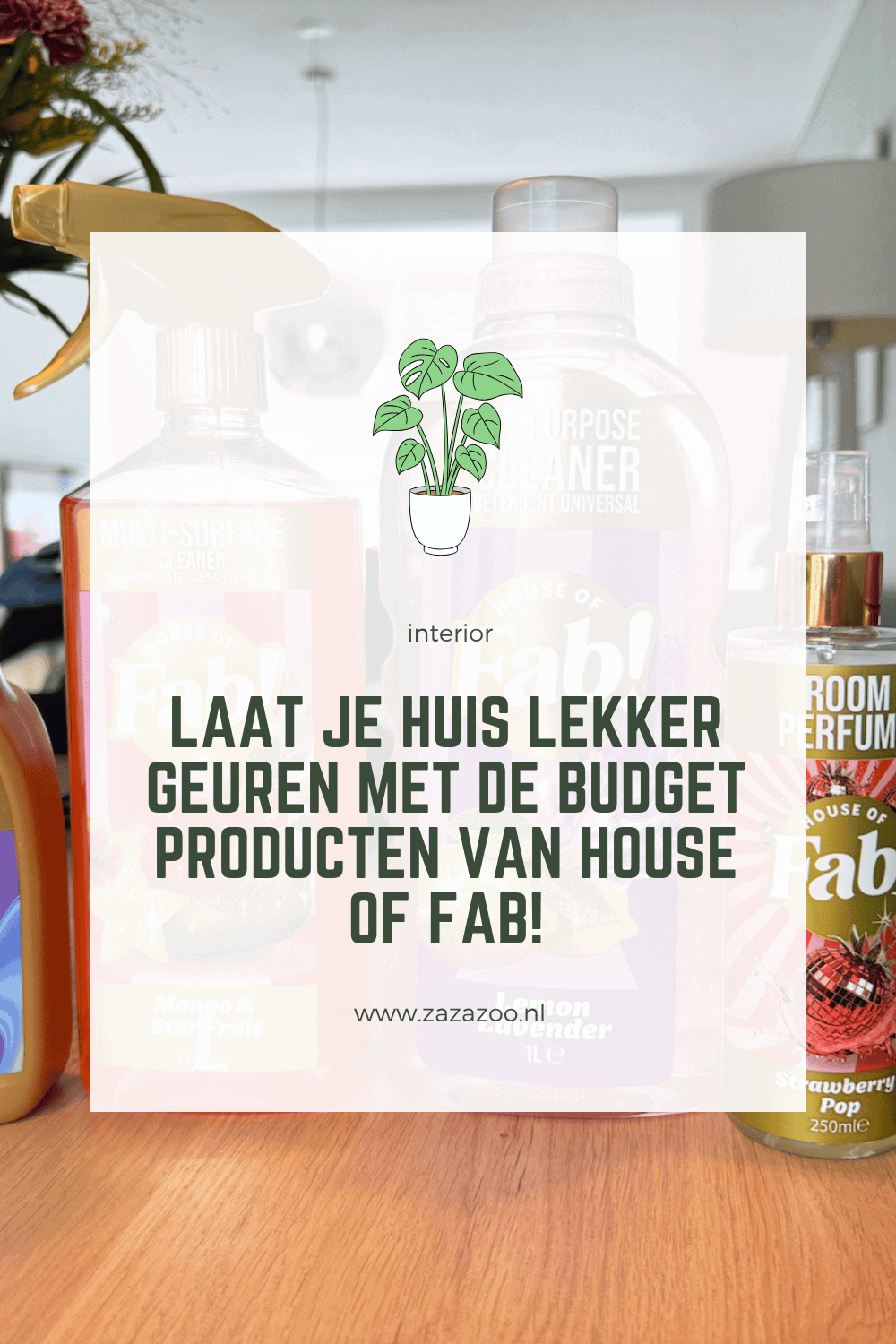 Laat je huis lekker geuren met de budget producten van House of Fab!