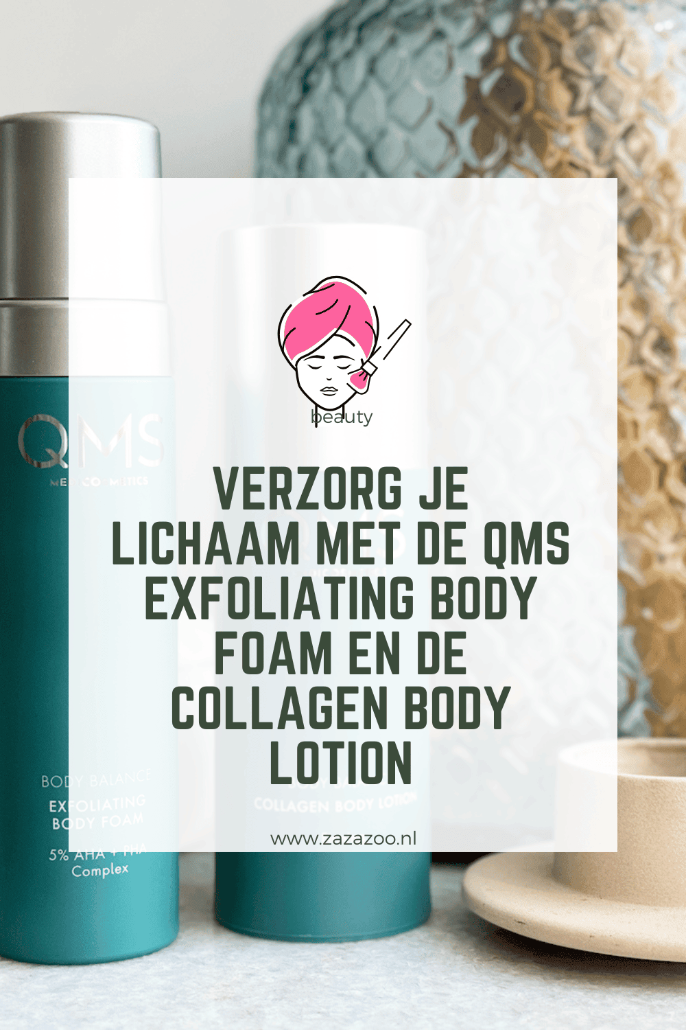 QMS Exfoliating Body Foam en de Collagen Body Lotion
