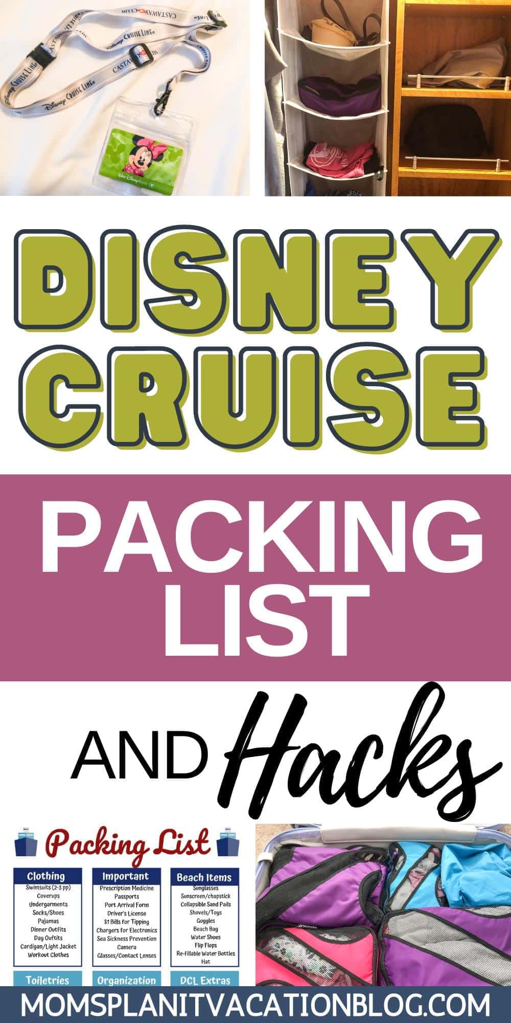 disney cruise packing list printable