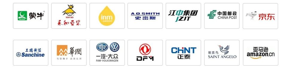 Cooperative clients of SunAura Machinery including food, beverage, e-commerce and manufacturing brands