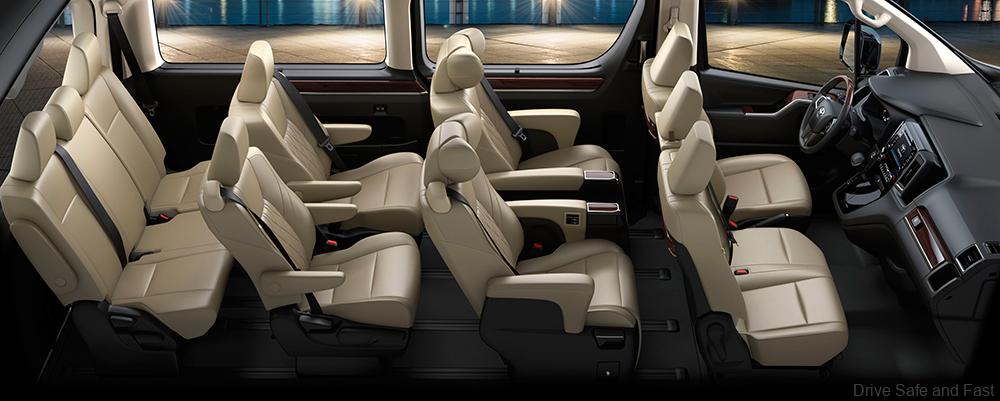 Toyota Majesty Seating