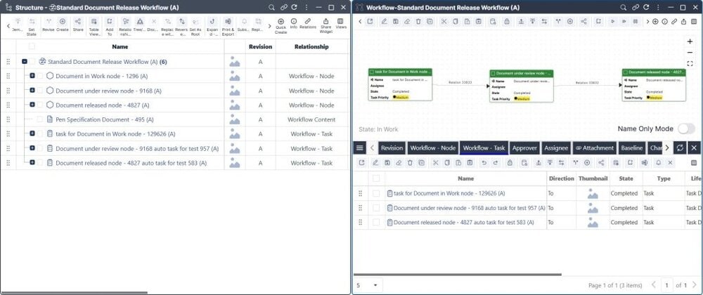 real-time progress tracking with Nora IPLM workflow management