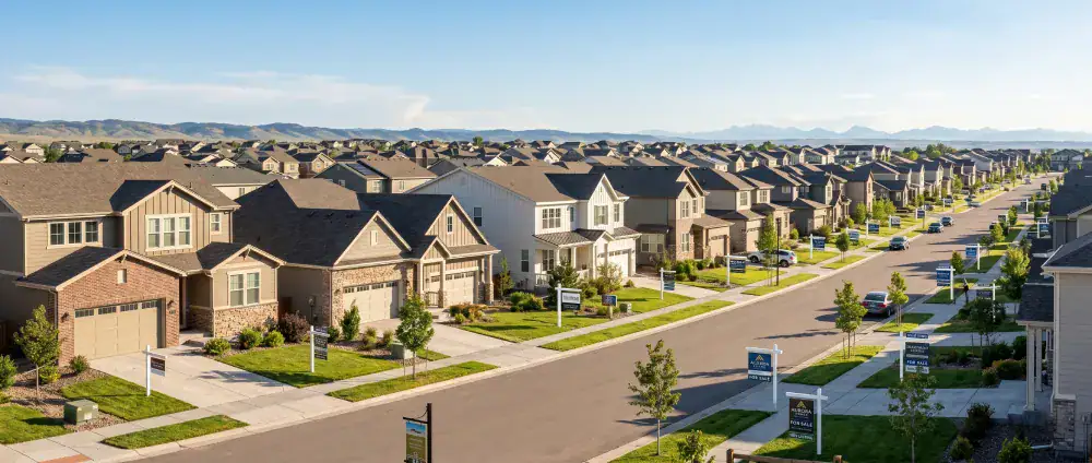Increased housing inventory in Denver with homes listed for sale in 2026