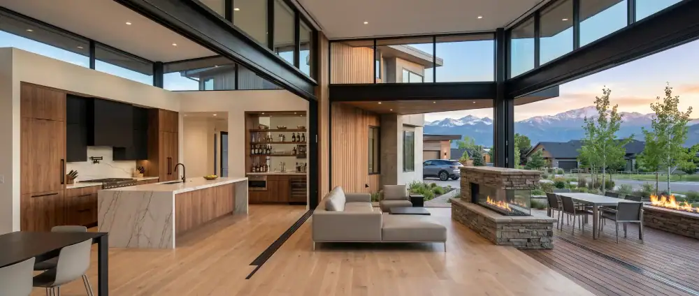 Luxury homes in Denver priced above one million dollars showing high-end real estate market