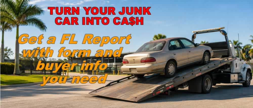 sell junk car for cash