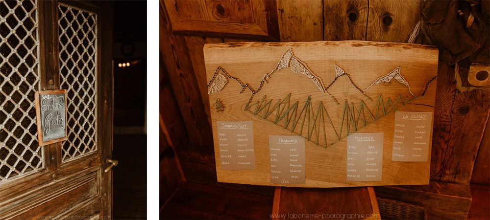 mariage chalet ete