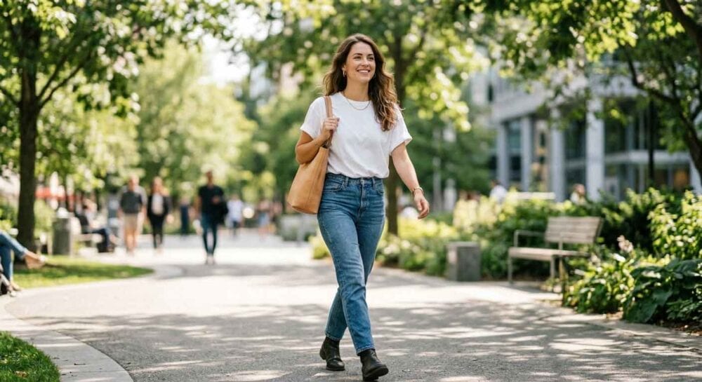 استایل کژوال با تیشرت