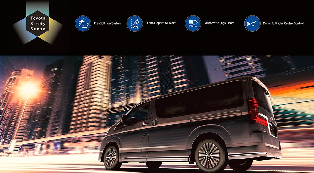 Toyota Majesty Safety features
