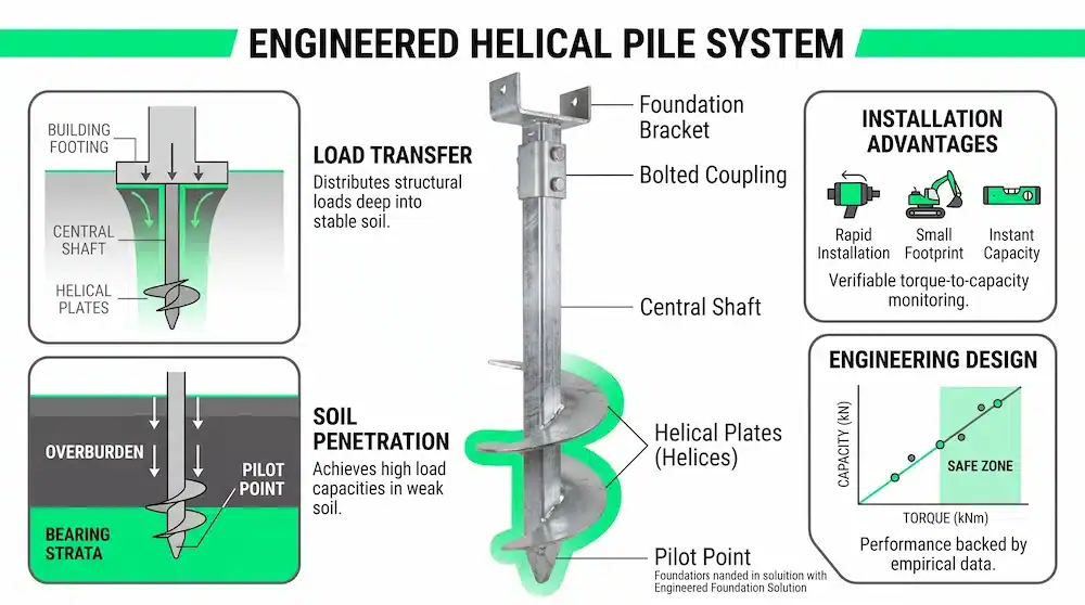 Helical Pile Installation
