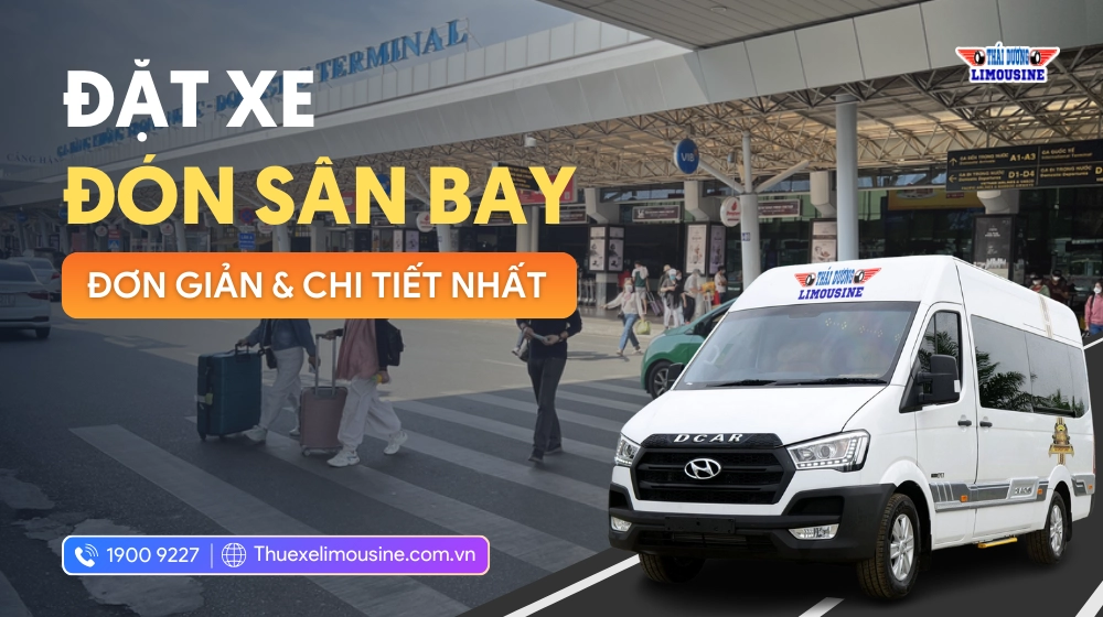Đặt xe đưa đón tại Sân bay Tân Sơn Nhất