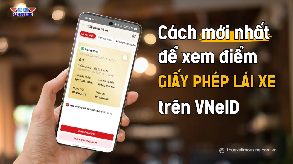 Hướng dẫn xem điểm giấy phép lái xe mới nhất