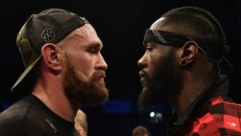 Tyson Fury takes on Deontay Wilder