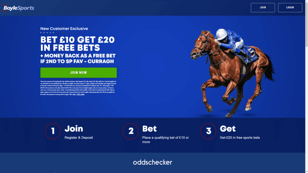 Boylesports Offers Money Back at the Curragh