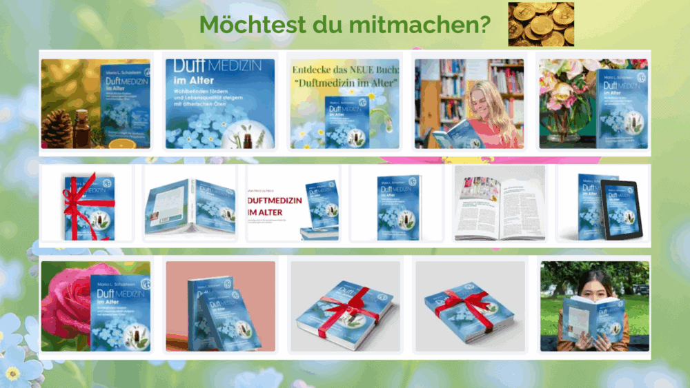 Buchverkauf Duftmedizin im Alter