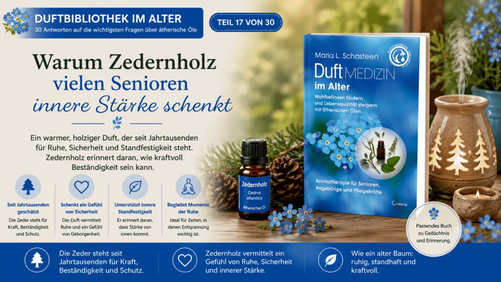 Zedernholz für Senioren