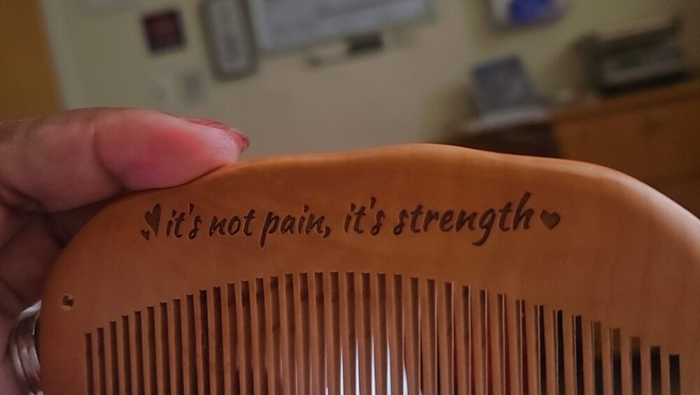 It's not pain, it's strength