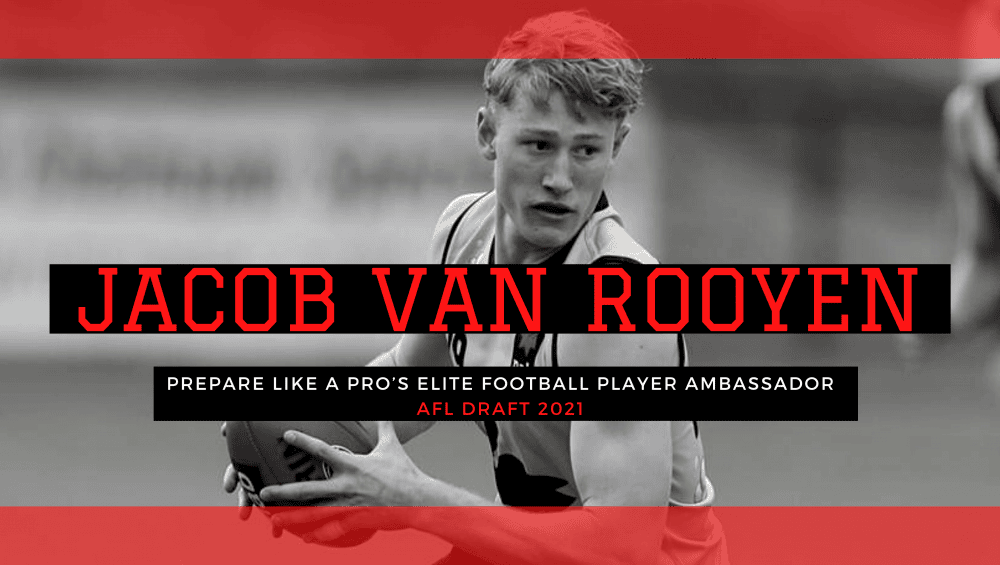 Jacob van Rooyen Prepare Like A Pros Elite Football Player Ambassador