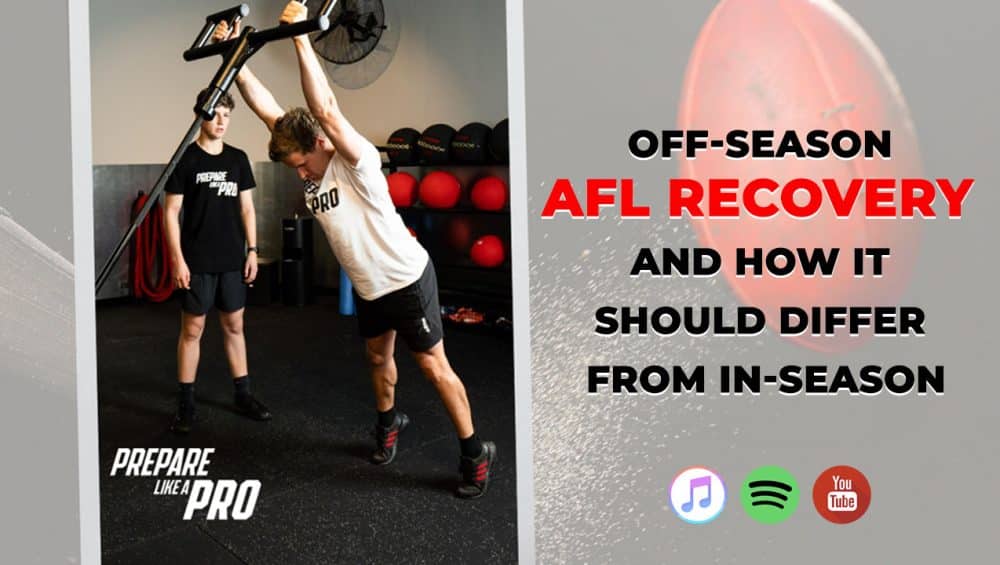 Off-Season AFL Recovery Approach