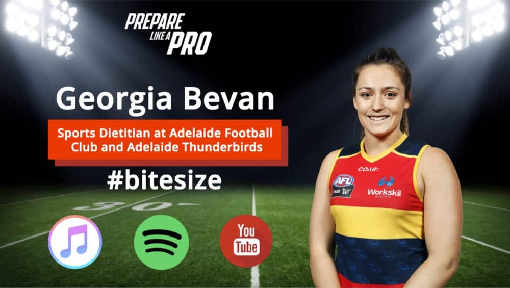 AFL game day nutrition