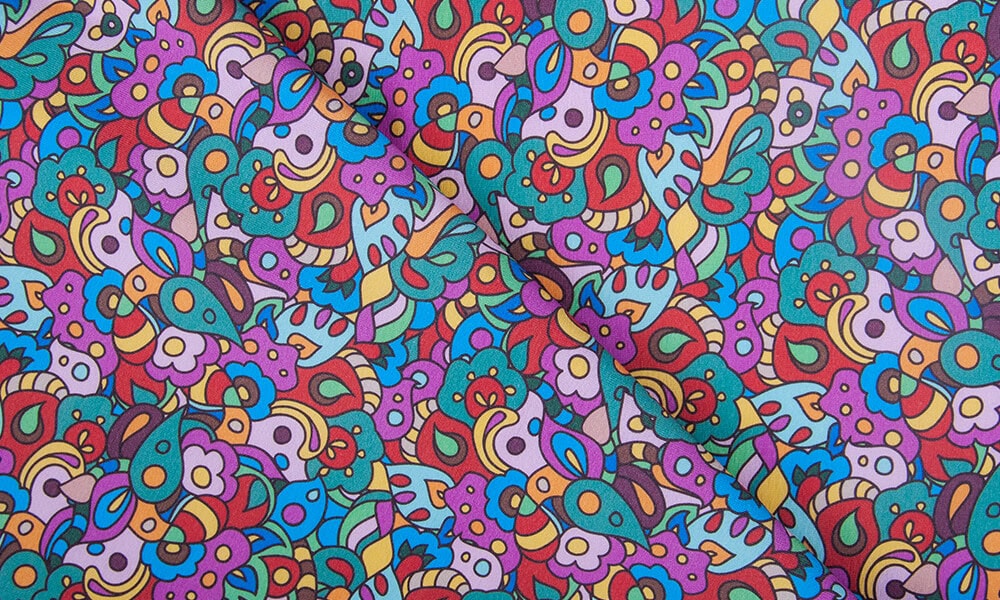 Materiały z kolekcji hippie dostępne do wydruku na stronie ctnbee.com
