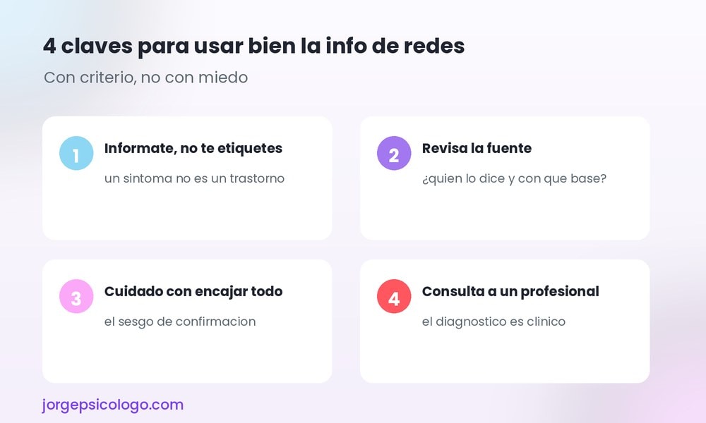 4 claves para usar bien la información de redes
