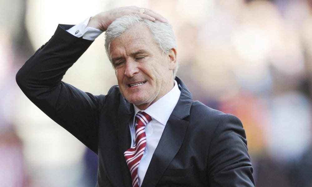 Mark Hughes manager of Stoke City