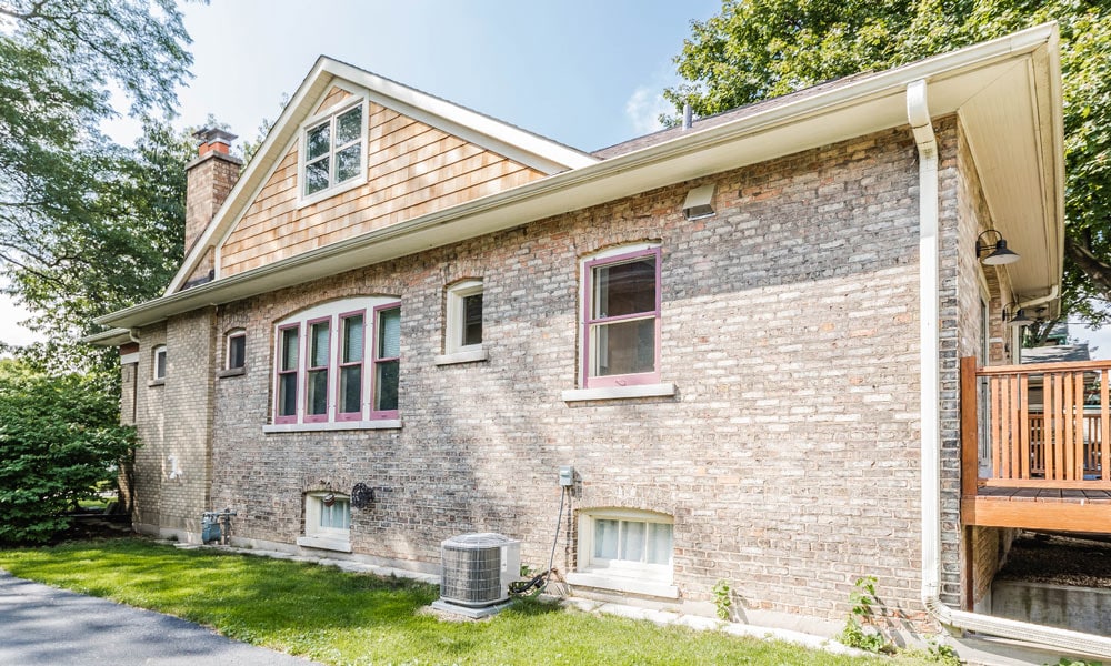 bungalow dormer addition with cedar shake siding