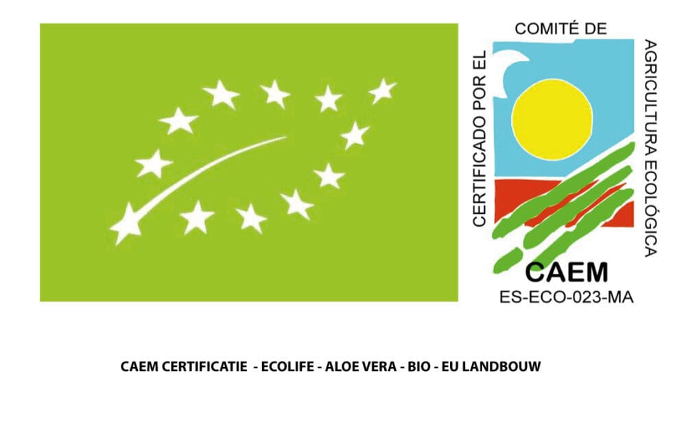CAEM en SKAL certified organic aloe vera