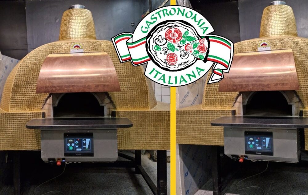 Forno rotante a legna costruito a Copenhagen