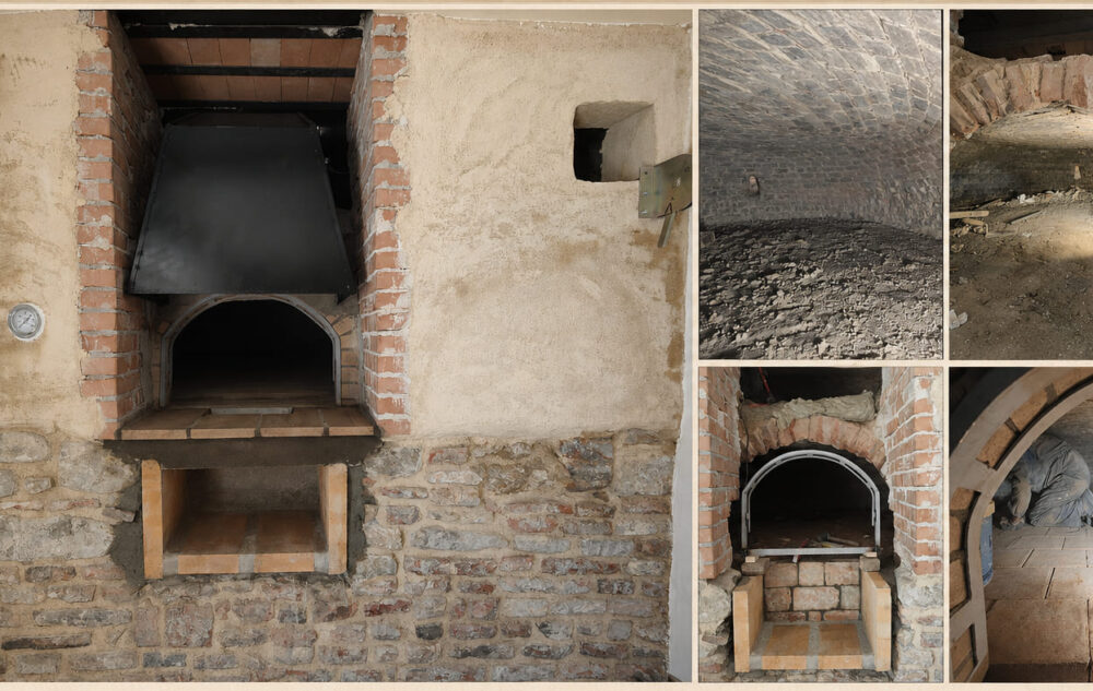 Restauro di un antico forno a legna