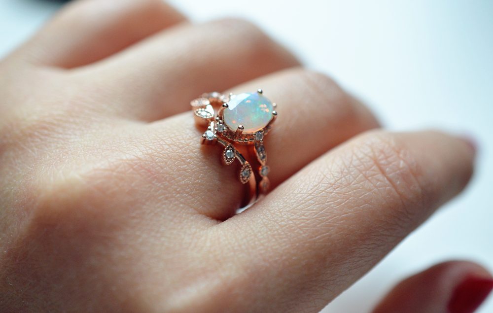 Oval Ethiopian Opal Ring - Clara - Image 6