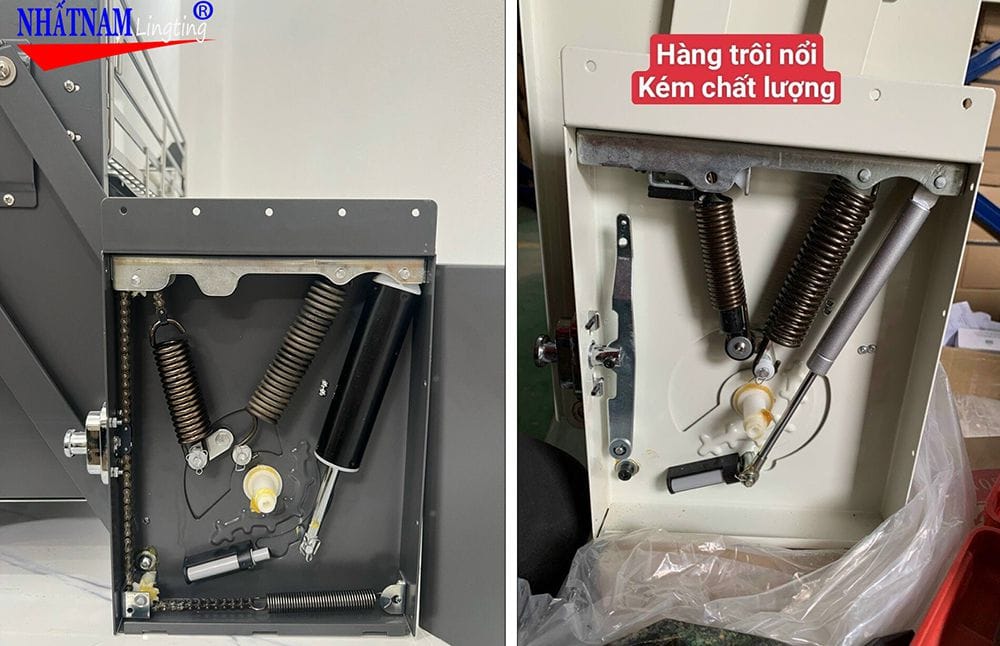Kệ bát đĩa nâng hạ