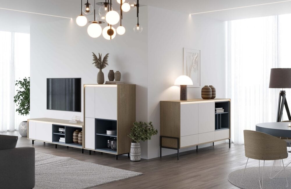 Composición modular TV LED S3