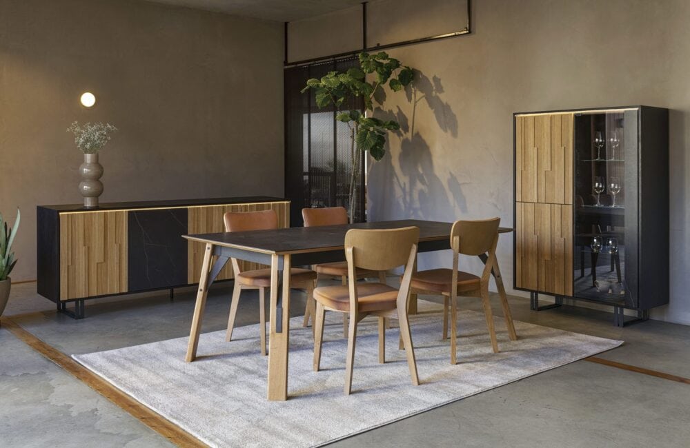 mesa de comedor y sillas