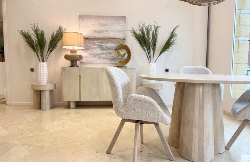 Colección muebles madera de mango