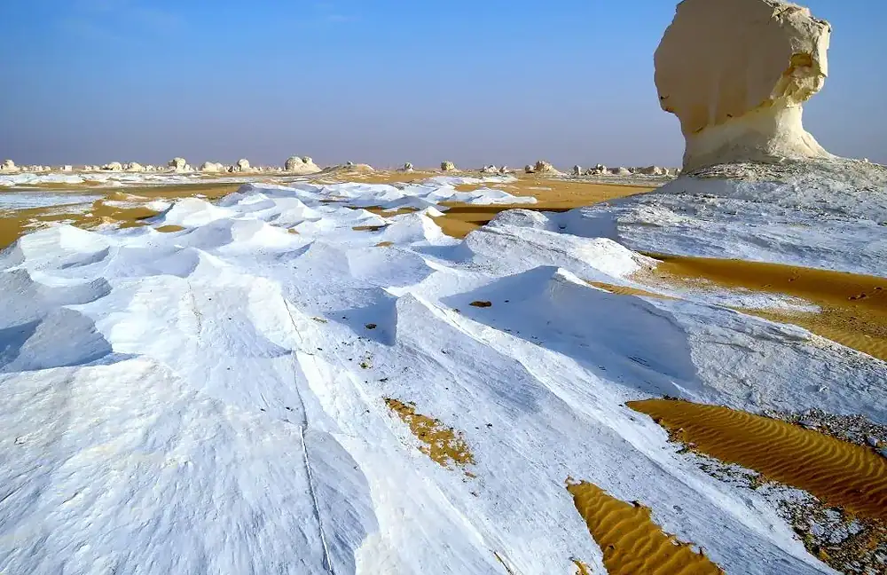 White Desert during Bahariya Dakhla Oasis Tour