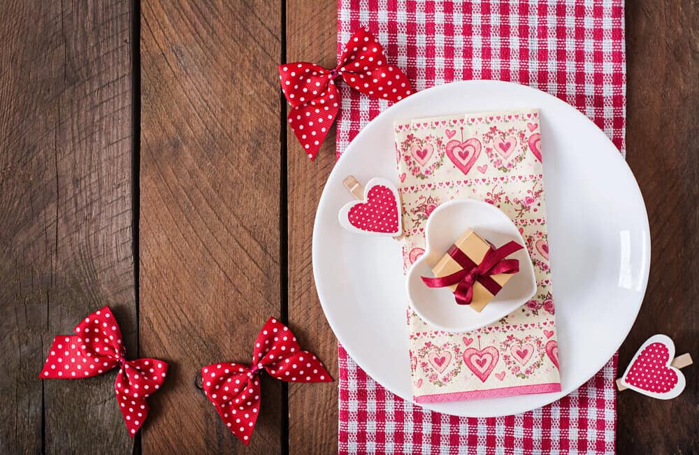 Valentine's Table Settings