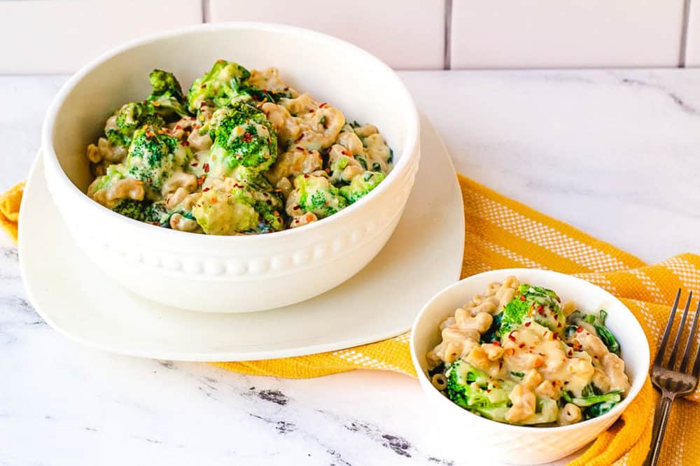Healthy mac and cheese