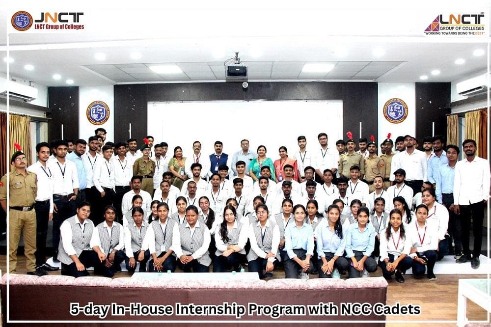 FINAL SESSION  5-Day In-House Internship with NCC Cadets at JNCT